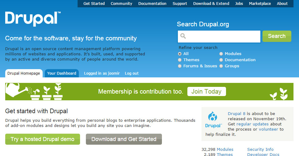 طراحی سایت با دروپال Drupal