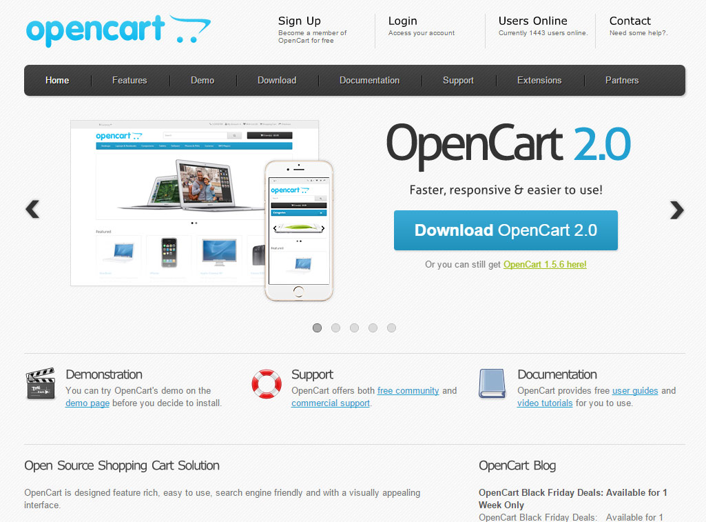طراحی سایت فروشگاهی با اپن کارت OpenCart 